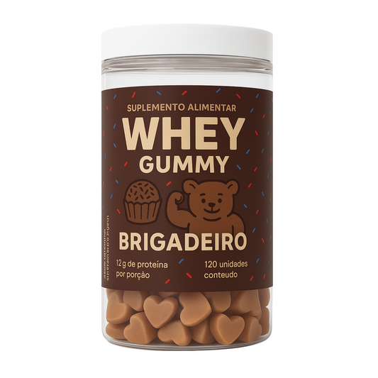 Gummy Proteica Brigadeiro 120 gummies